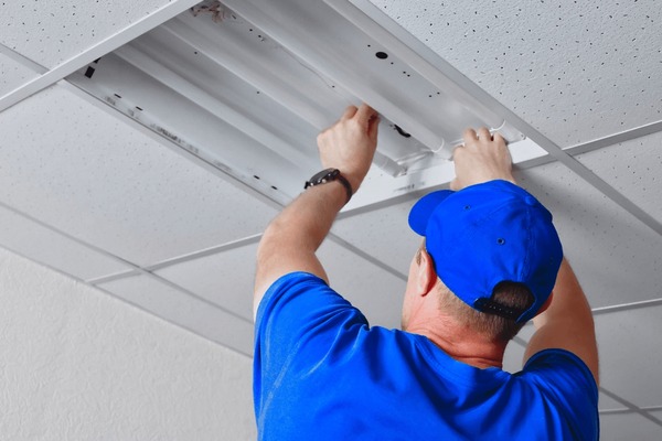 electrician working
